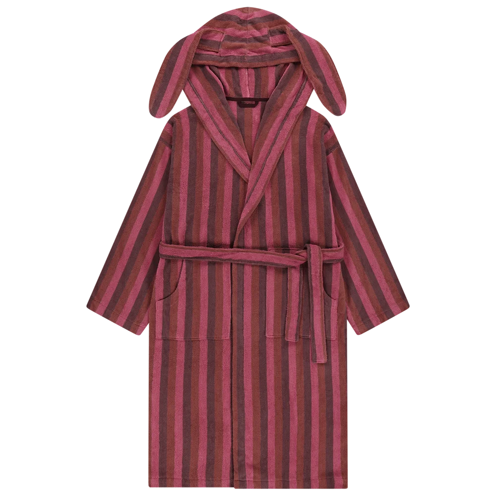 BUNNY BATH ROBE PINK