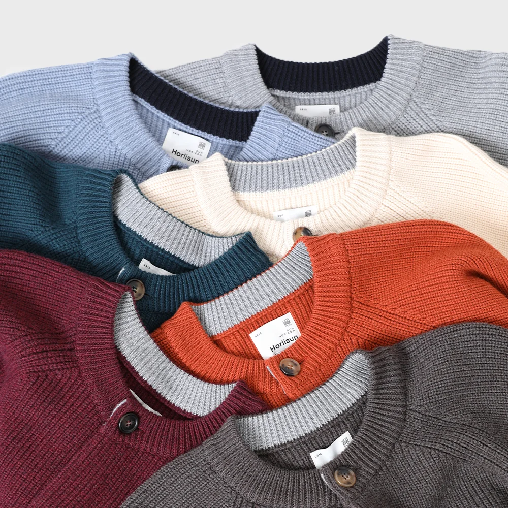 Annette Superfine Wool Heavy Rib Knit Cardigan (8colors)