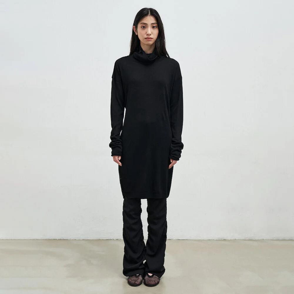 Button Fluid Pullover Black (AG5251A025)