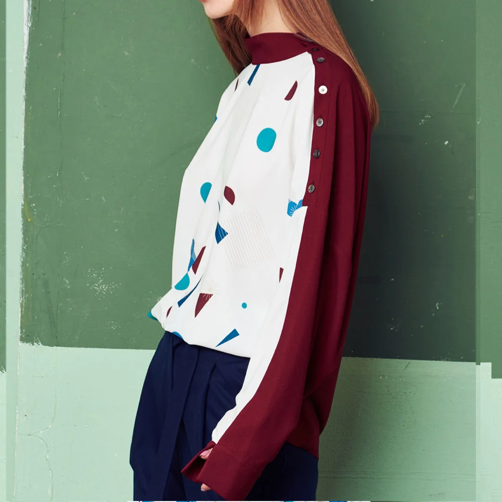 DTP OVERSIZE BLOUSE