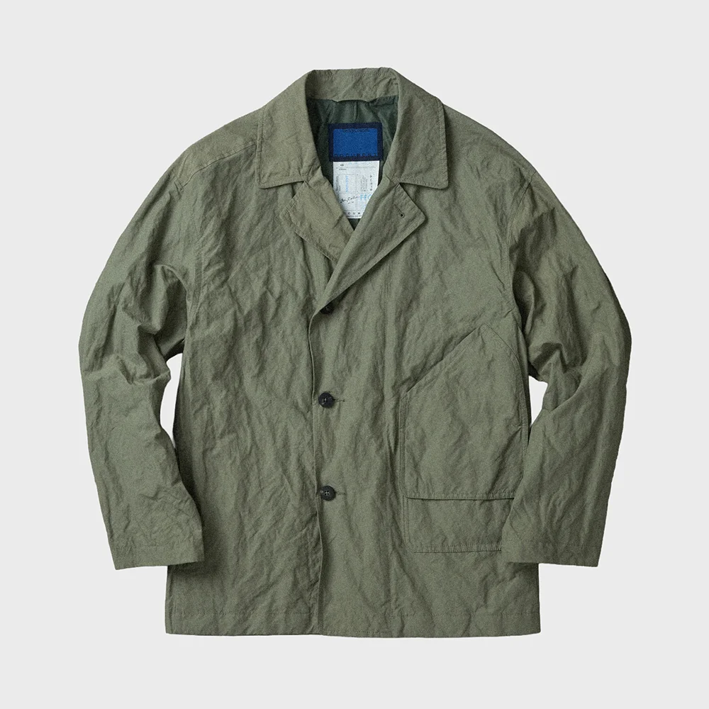 Metal Blend Shirting Jacket AZJAM26340KHL