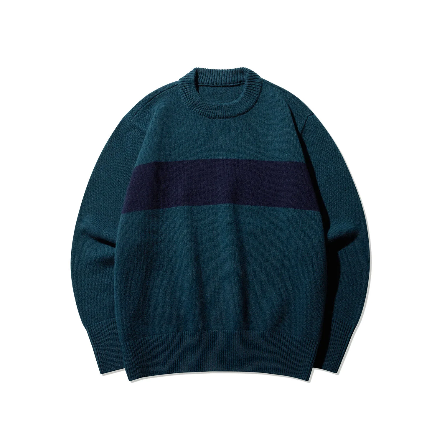 FISHERMAN WOOL SWEATER GREEN
