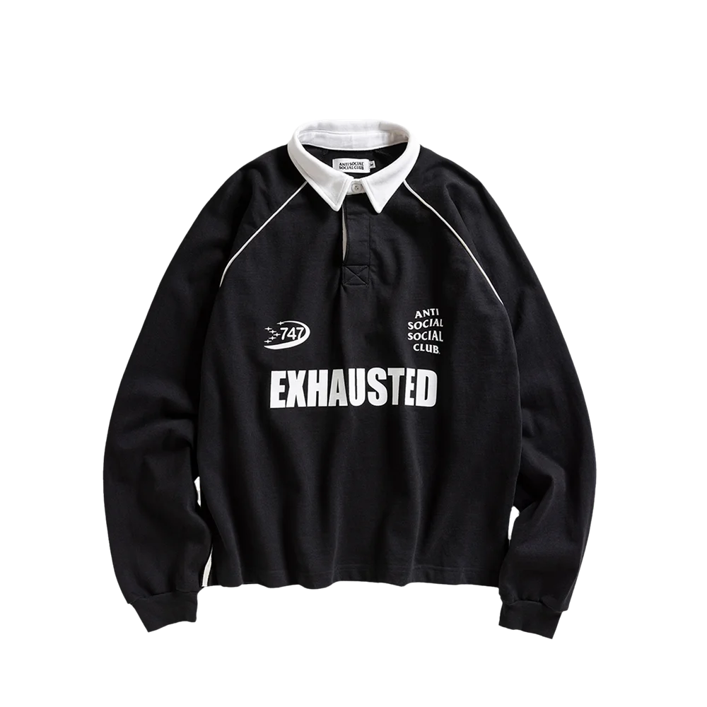 RUGBY POLO/BLACK