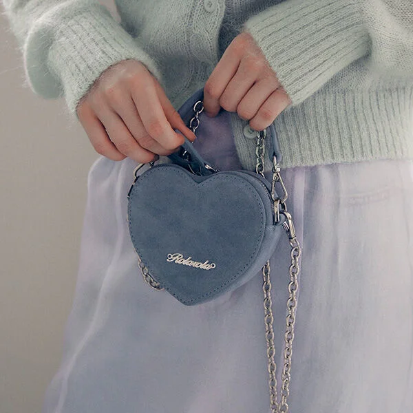 ROLA HEART MINI BAG BLUE