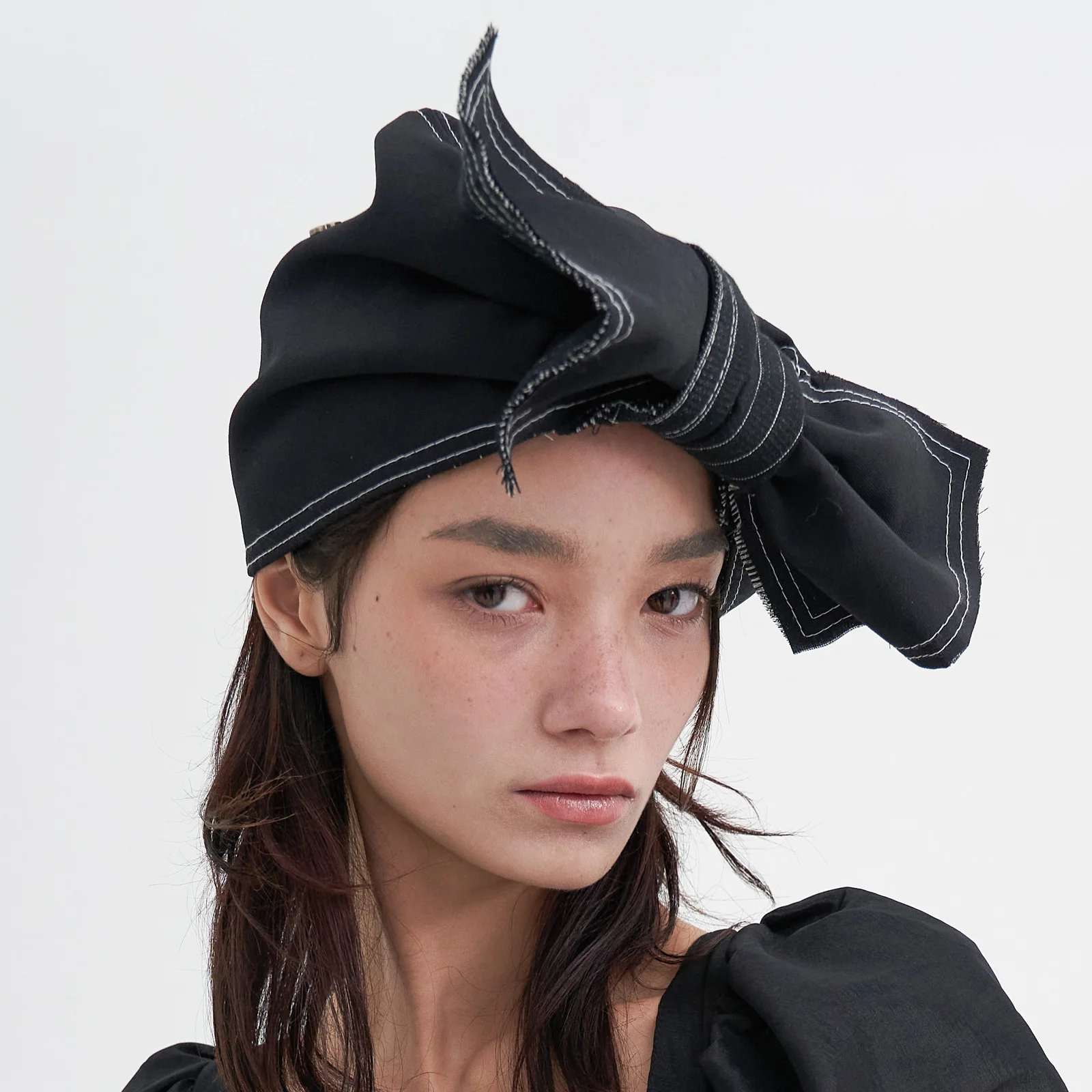 Ribbon Detail Turban