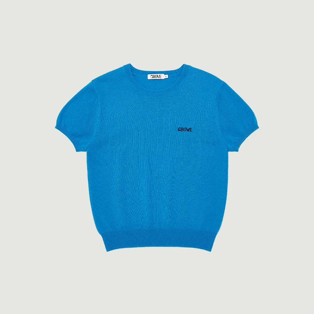 ELENA H/S KNIT (BLUE)
