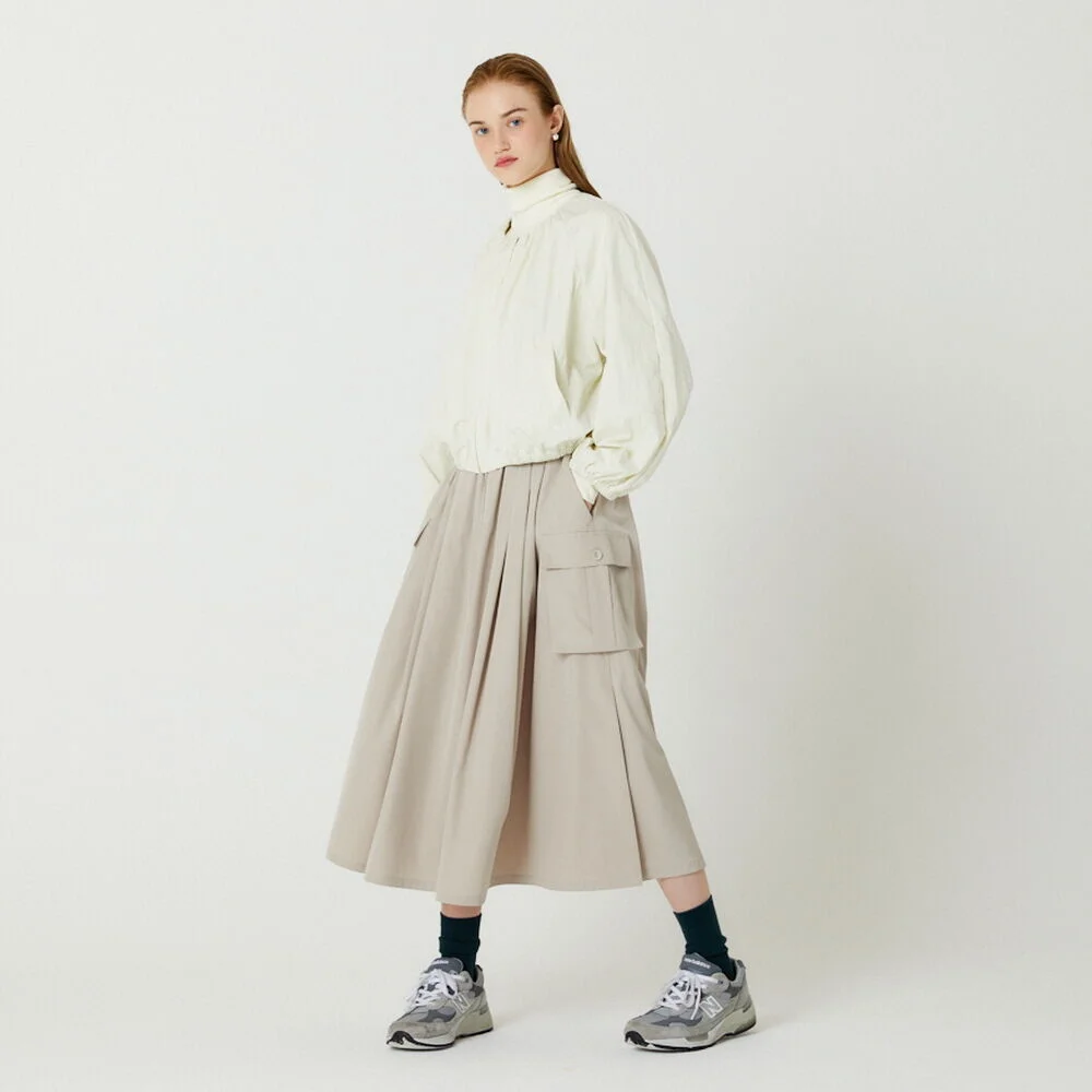 REVERSIBLE COLOR POINT JUMPER(IVORY)