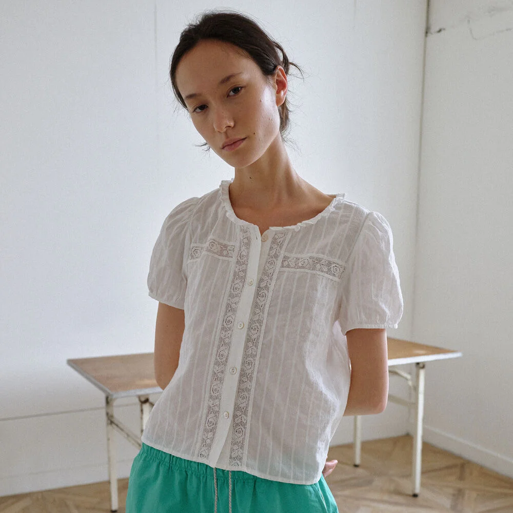Conte Blouse (White)