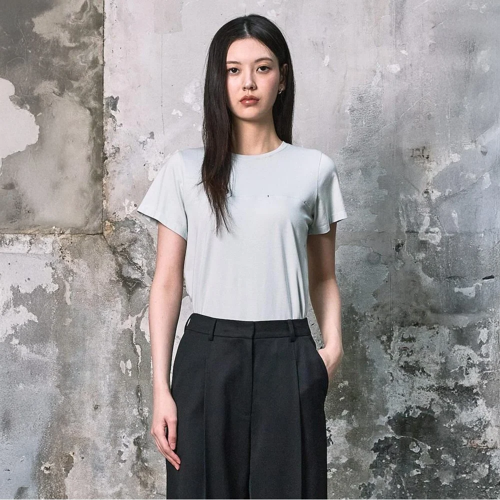 Essential Modal Cotton TShirts Mint (KE6240M02L)