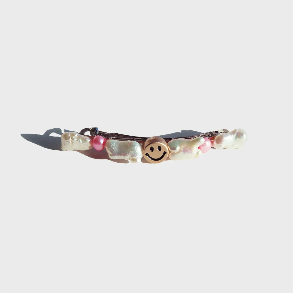 Pearl Smile Barrette 2