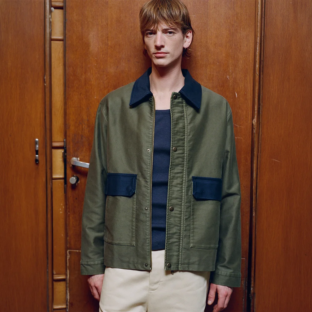 VICOLAS WORK JACKET_Khaki