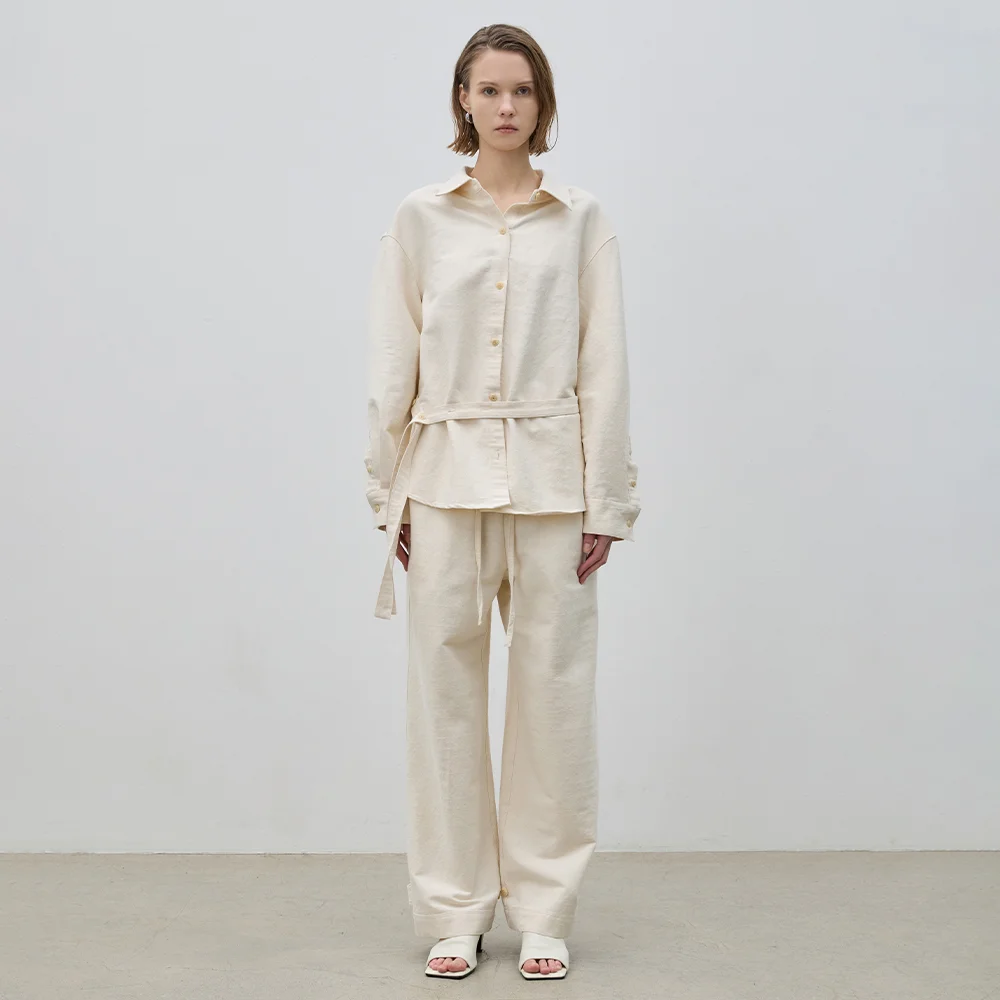REHI COTTON PANTS