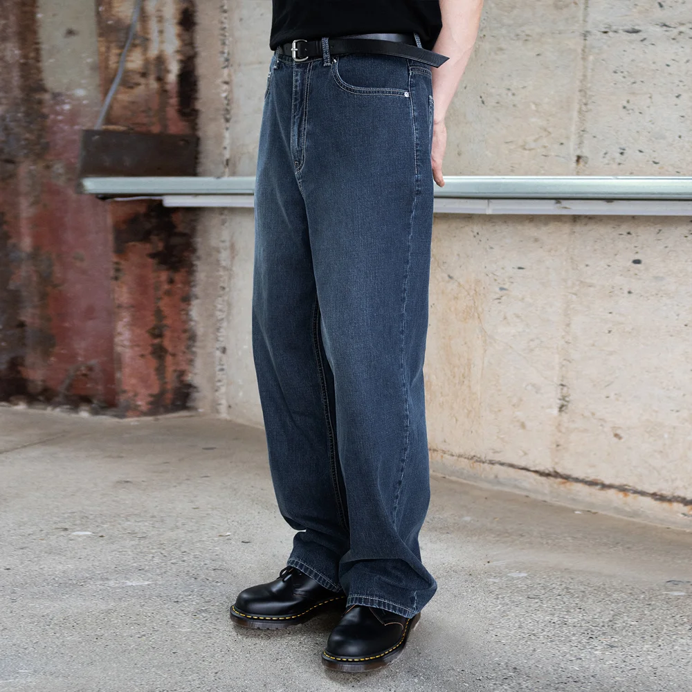 SUMMER WIDE DENIM PANTS