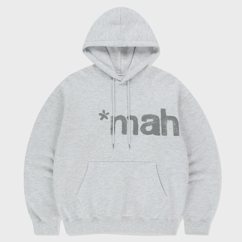 mah SPRAY HOODIE LIGHT GREY(MG2FSMM407A)