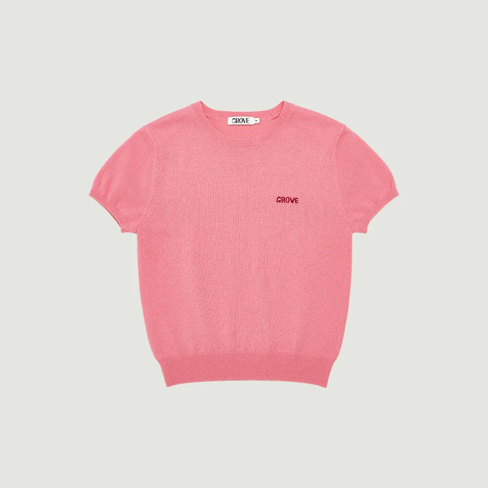 ELENA H/S KNIT (PINK)