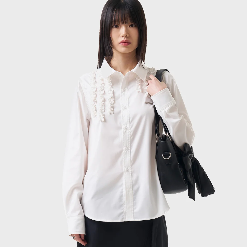 Frilled Shirts (White)