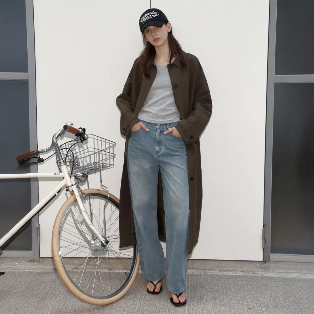 Muse Long Trench Coat_KHAKI(WB6OT13)