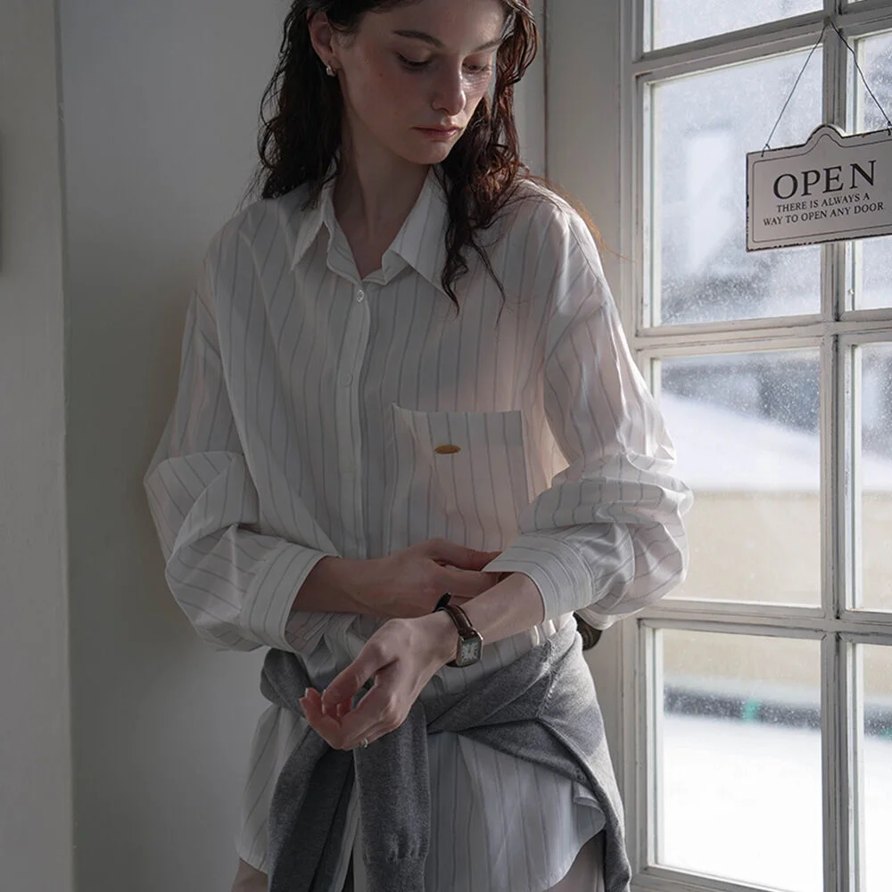 Overfit Stripe Shirt