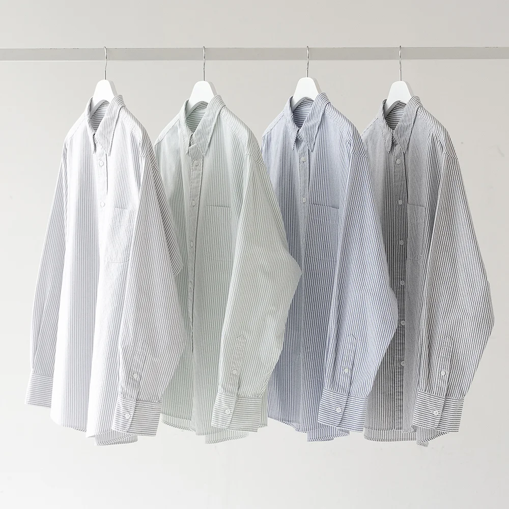 OXFORD STRIPE SHIRTS 4 COLORS (247)