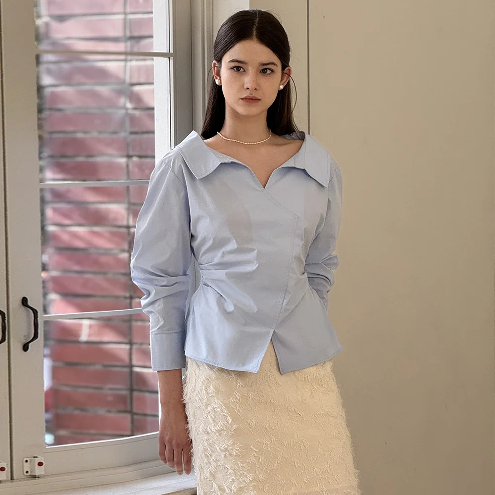 Lautre Amanda Blue Off shirts