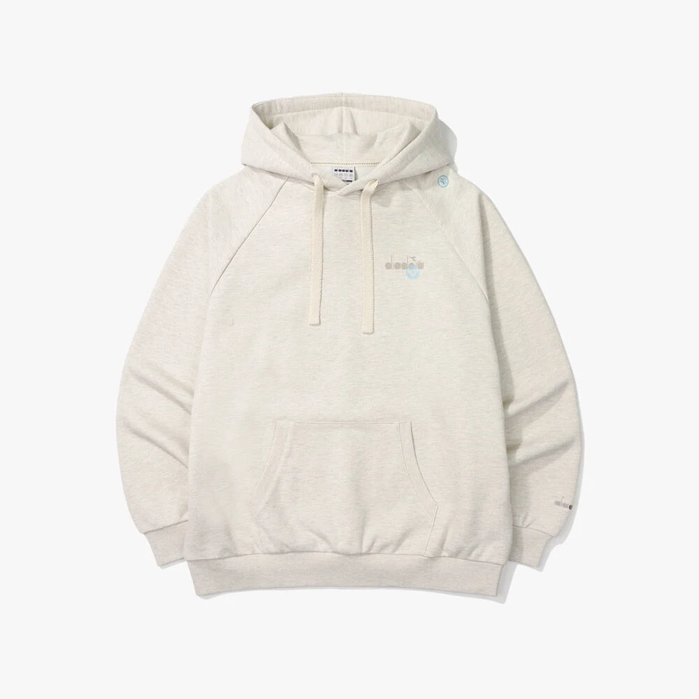 舒適 連帽T恤 MELANGE GREY