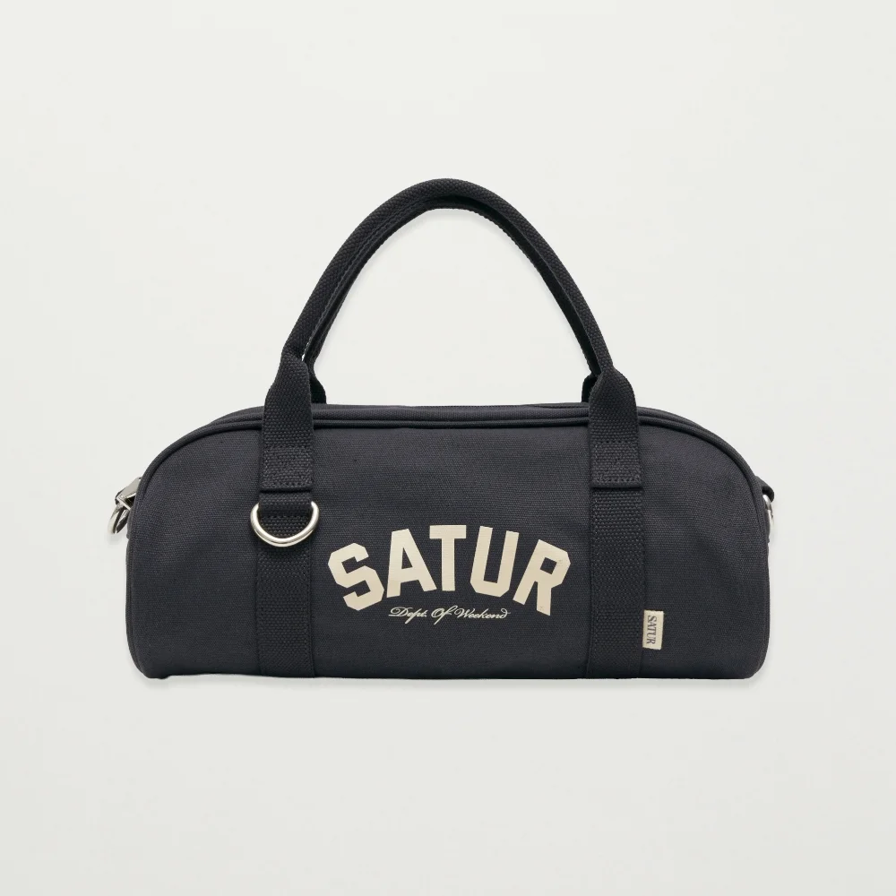 (W) 帆布 迷你 Duffle 袋 海軍藍