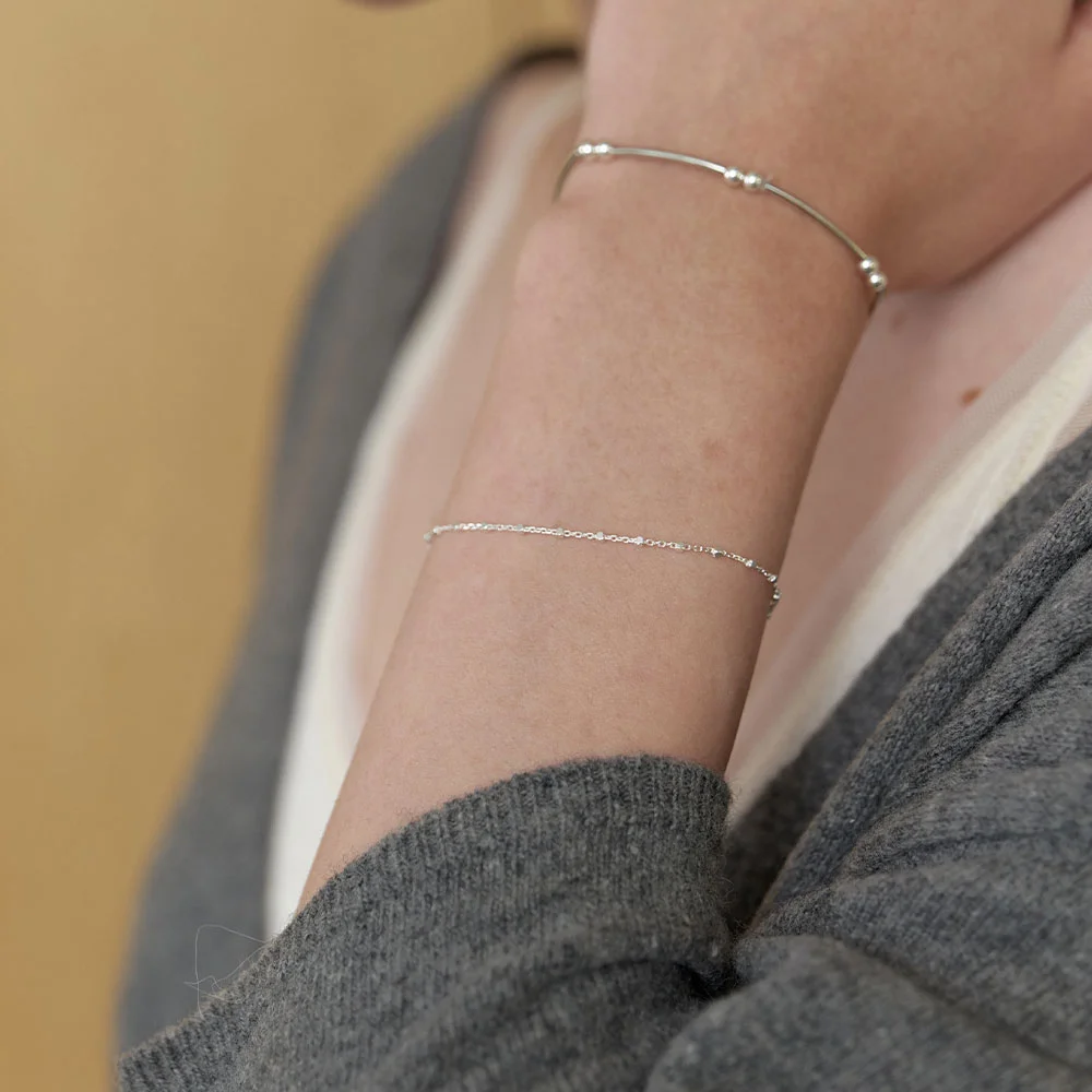 Square Dot Bracelet (L253MBC070)
