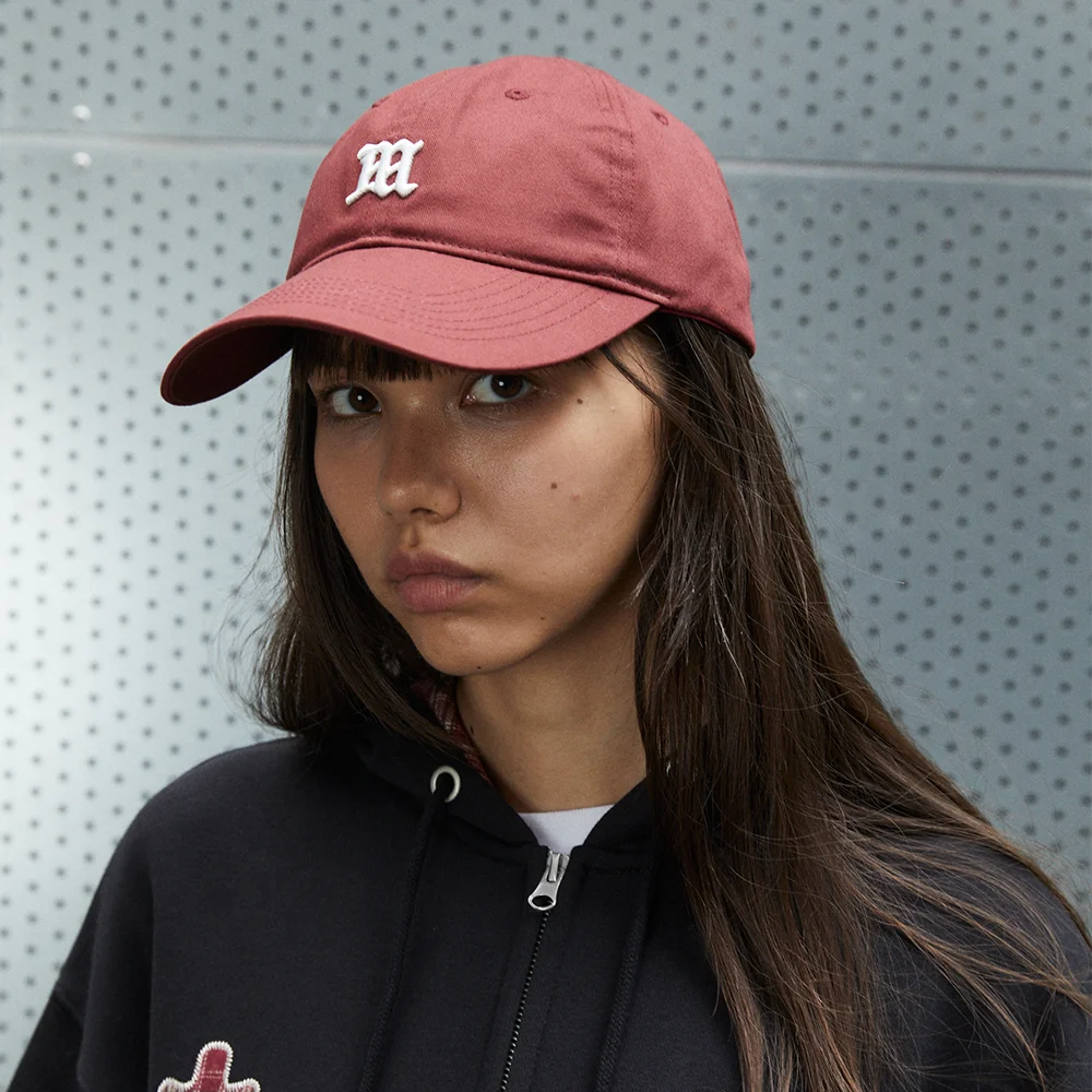 M LOGO COTTON BALL CAP