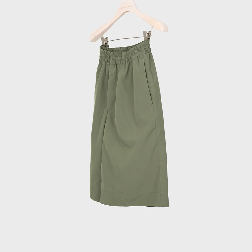 RELAXED WATER PROOF SHORTS_KHAKI