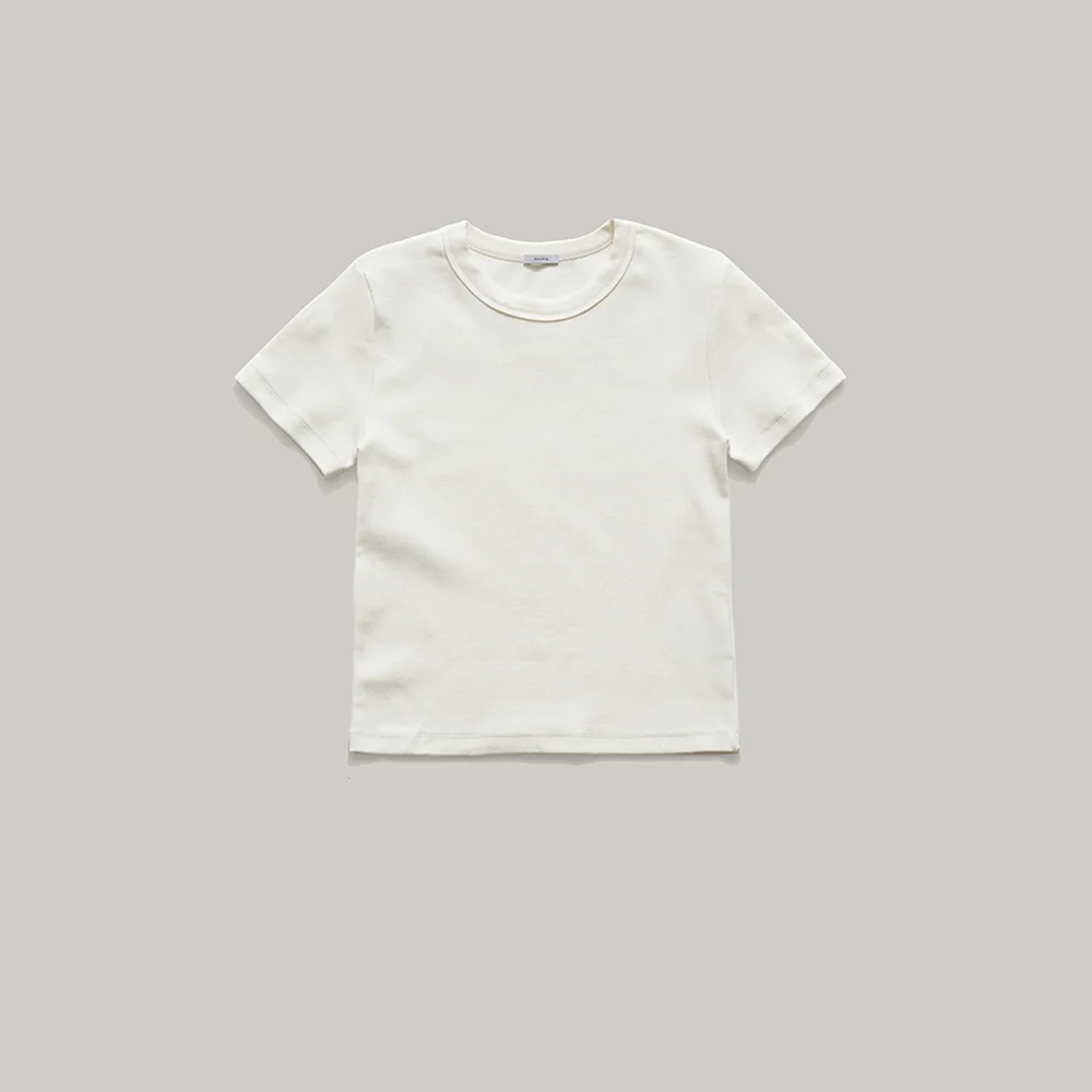 done round t-shirt (ivory)