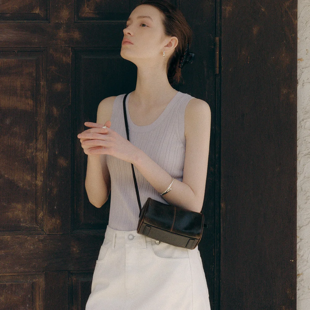 Vea Ribbed Sleeveless (Lilac)