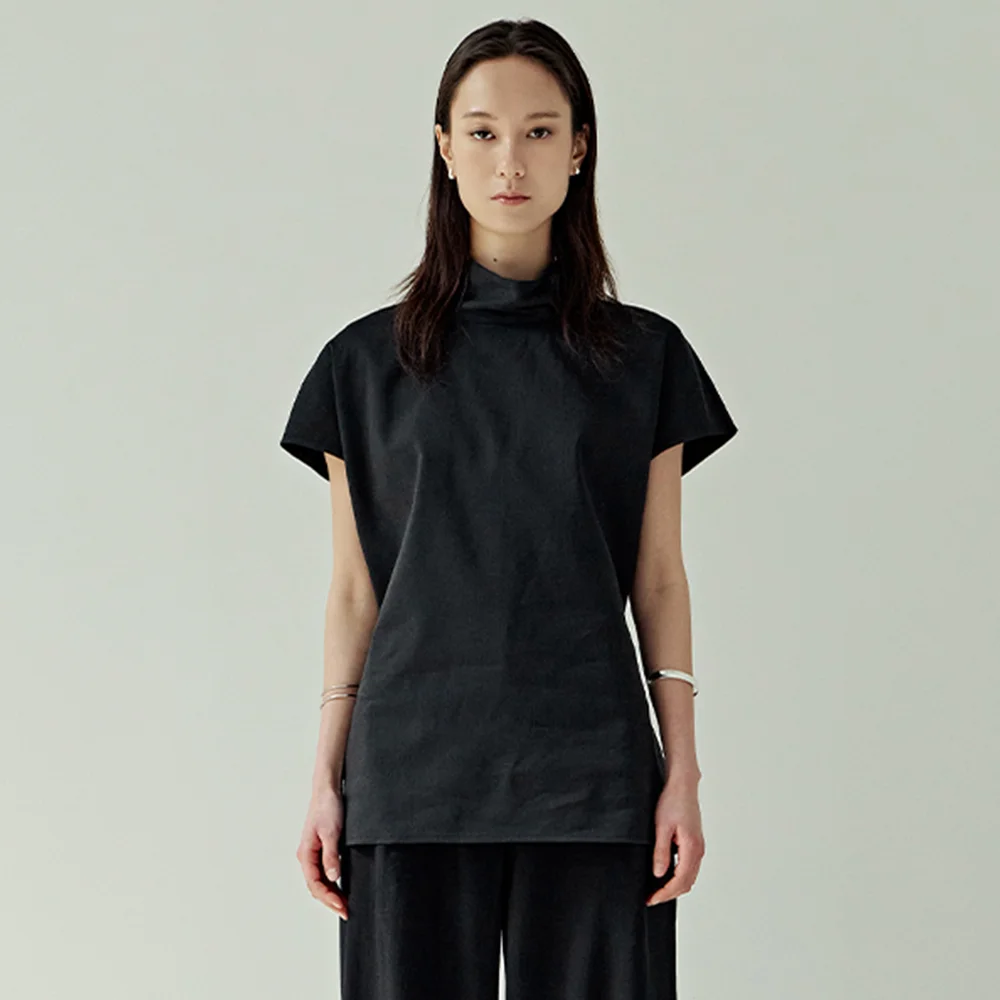 ALLE HIGH NECK SLEEVELESS