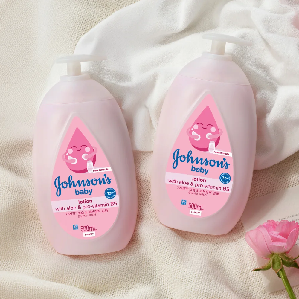 Johnson's Baby 粉色 乳液 雙 套裝 500ml+500ml