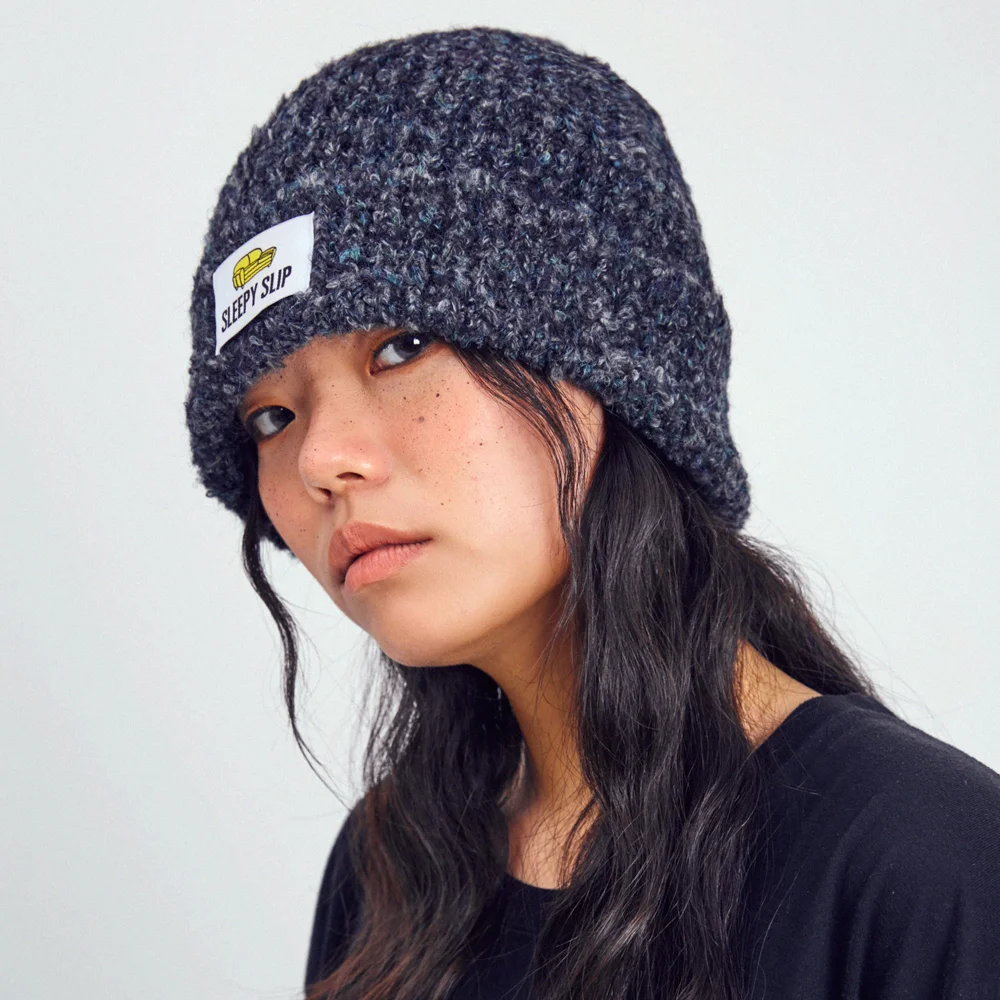 TEDDY NAVY BEANIE