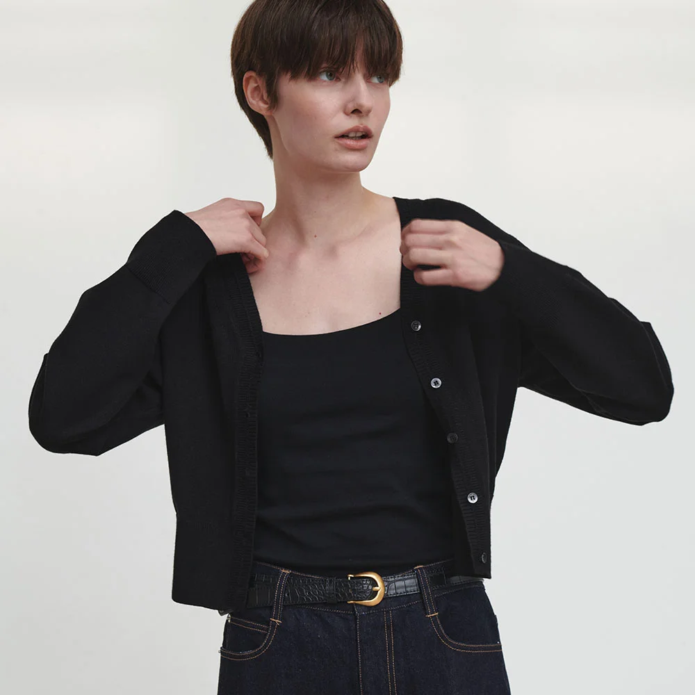 V-Neck Knit Cardigan SK4AD844-10