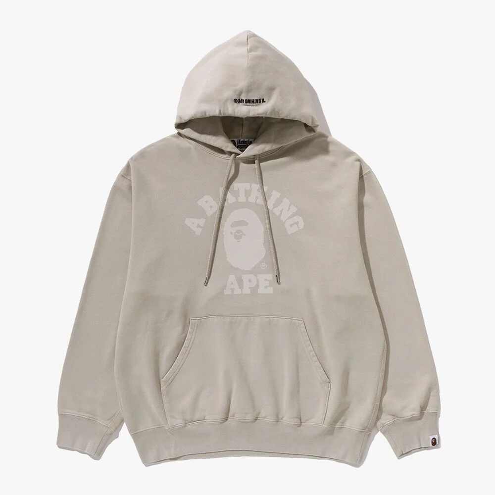 成衣 Tie-Dye Collage 套頭 連帽衫(M) BEIGE