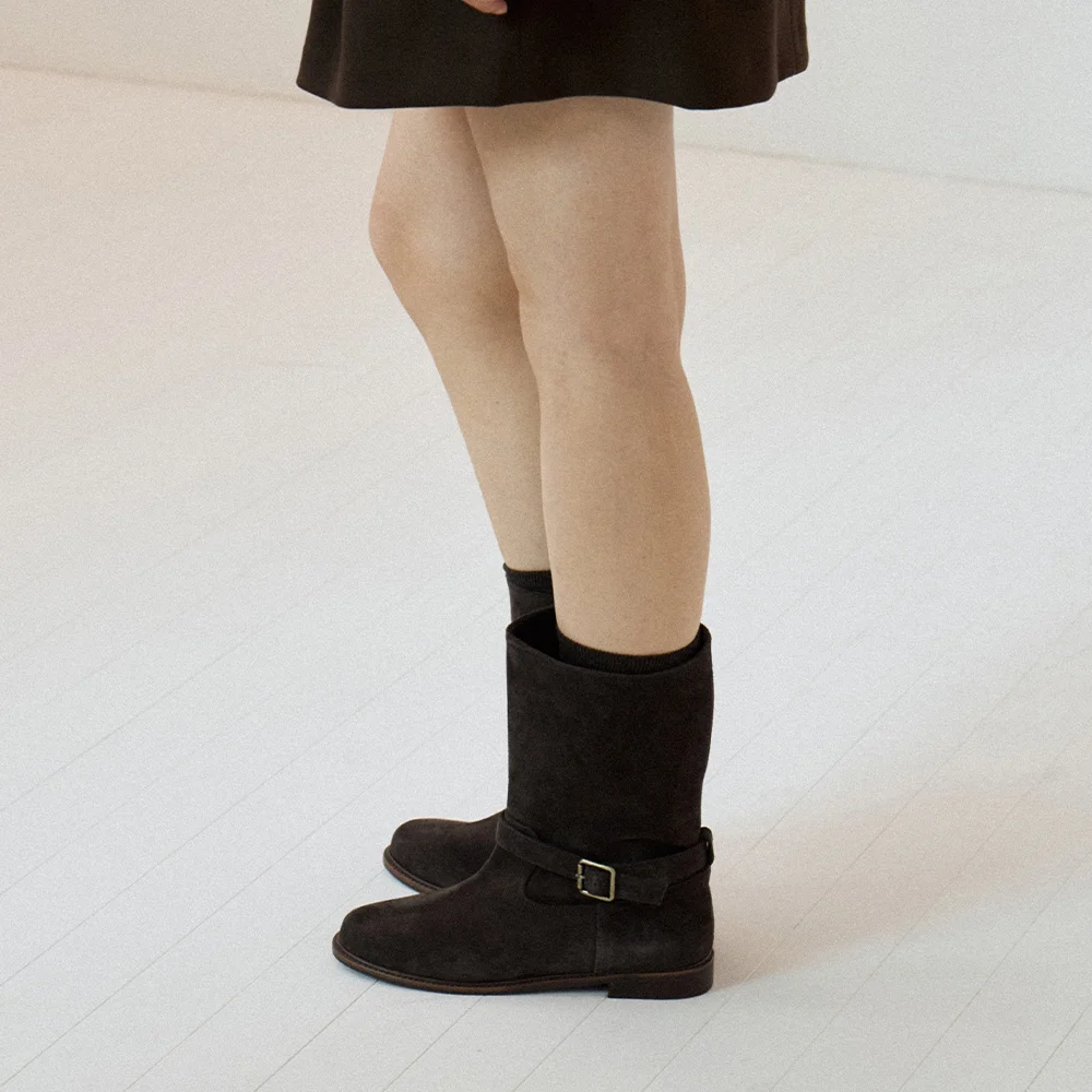 RISE BOOTS (CHOCO)