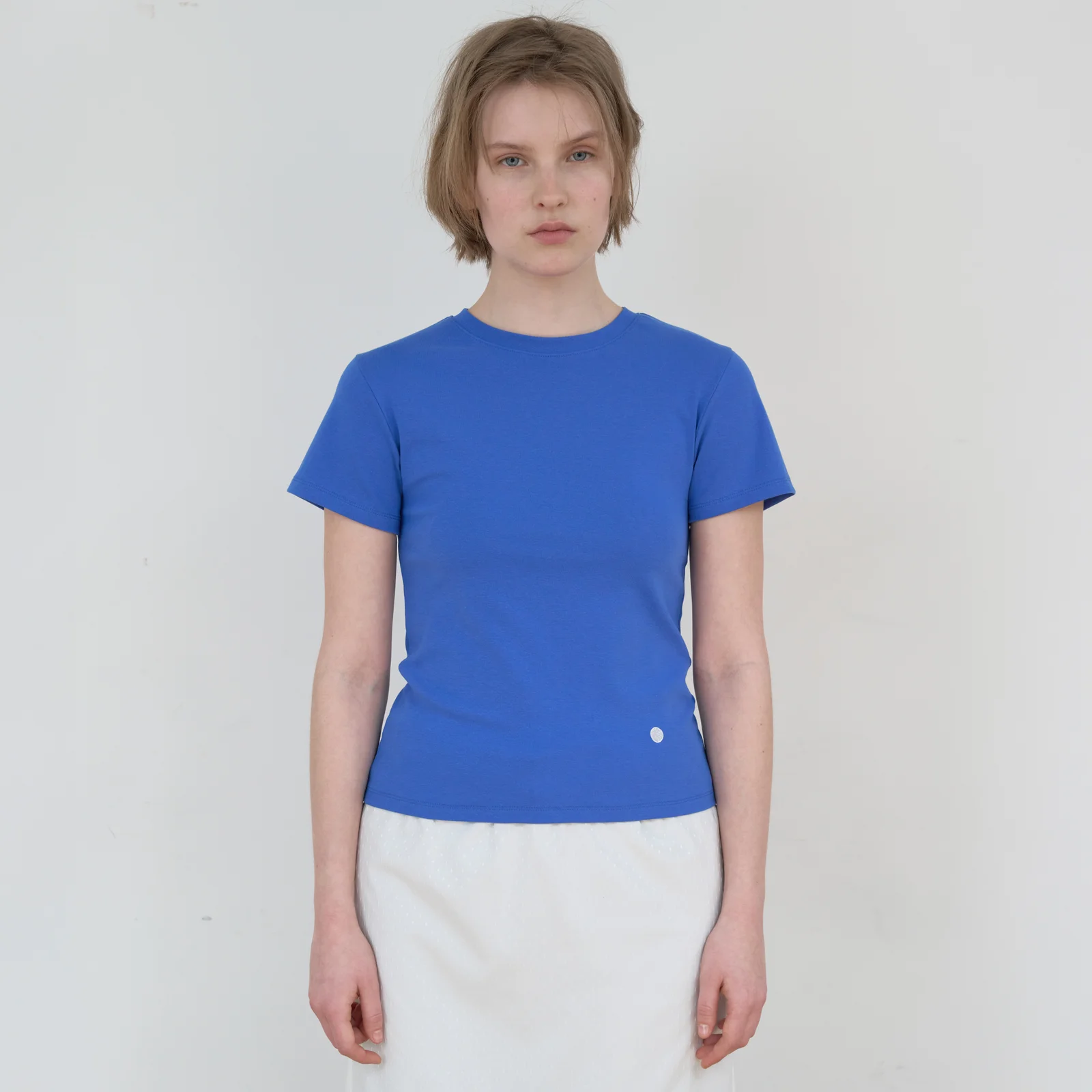 BASIC SIMBOL T-SHIRT_BLUE