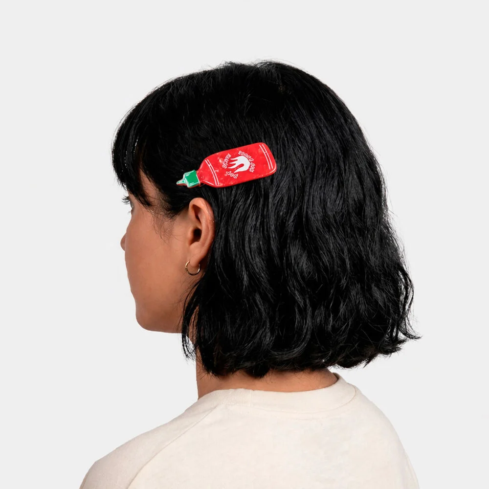 Eat My Socks Sriracha 是拉差辣椒醬 髮夾 髮夾