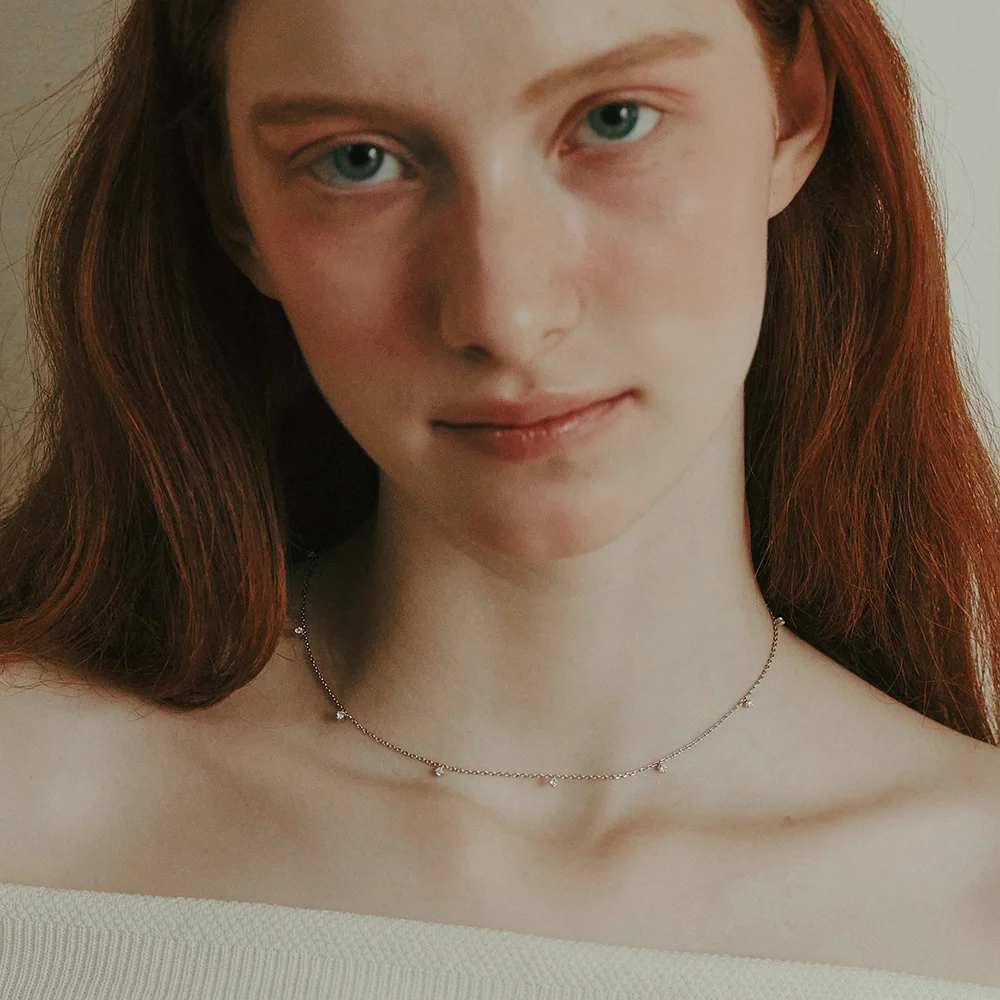 Cube Chain Necklace