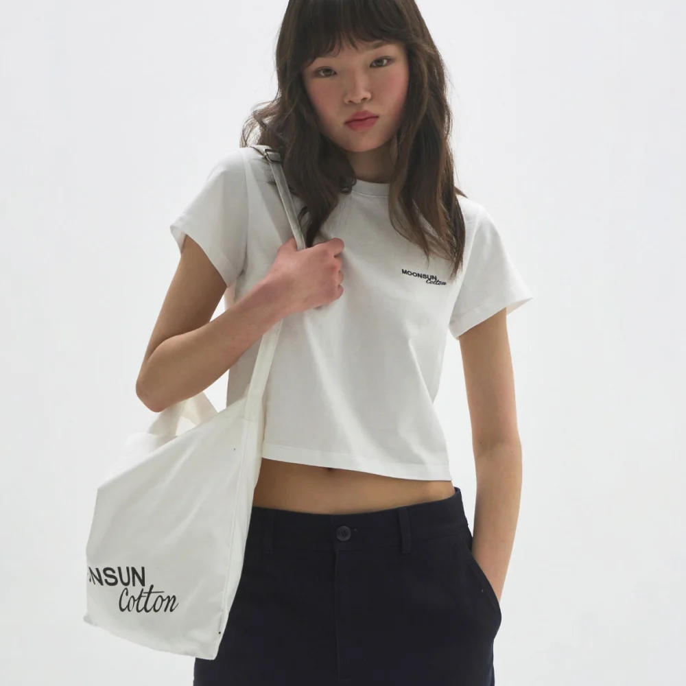 M.C Logo Baby T-Shirt / WHITE