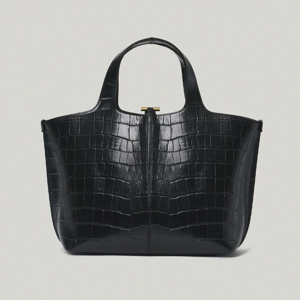 PANIER TOTE BAG (PATTERN BLACK)