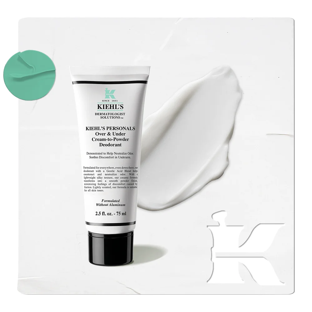 Kiehl's Personal 寬鬆 & 內裡 奶油-雙-粉末 止汗劑 75ml