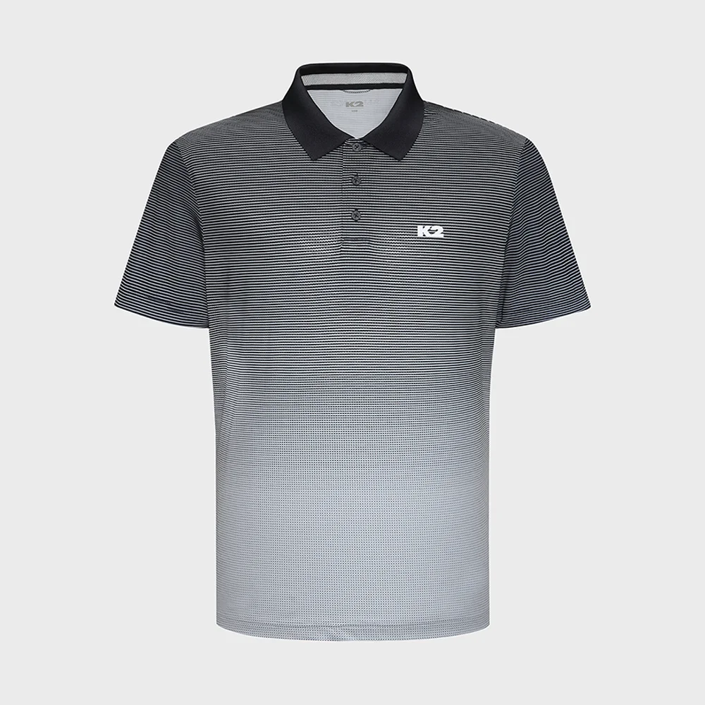 Ossak(OSSAK) NEW TRACK 短袖 Polo_Dark Navy_KMM25228N9