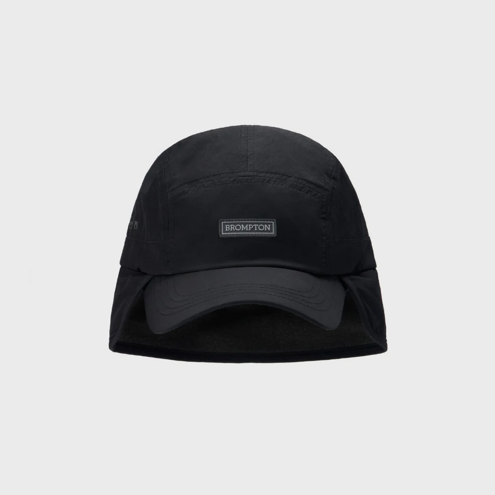 EARFLAP CAMP CAP - BLACK (P255AHA110)