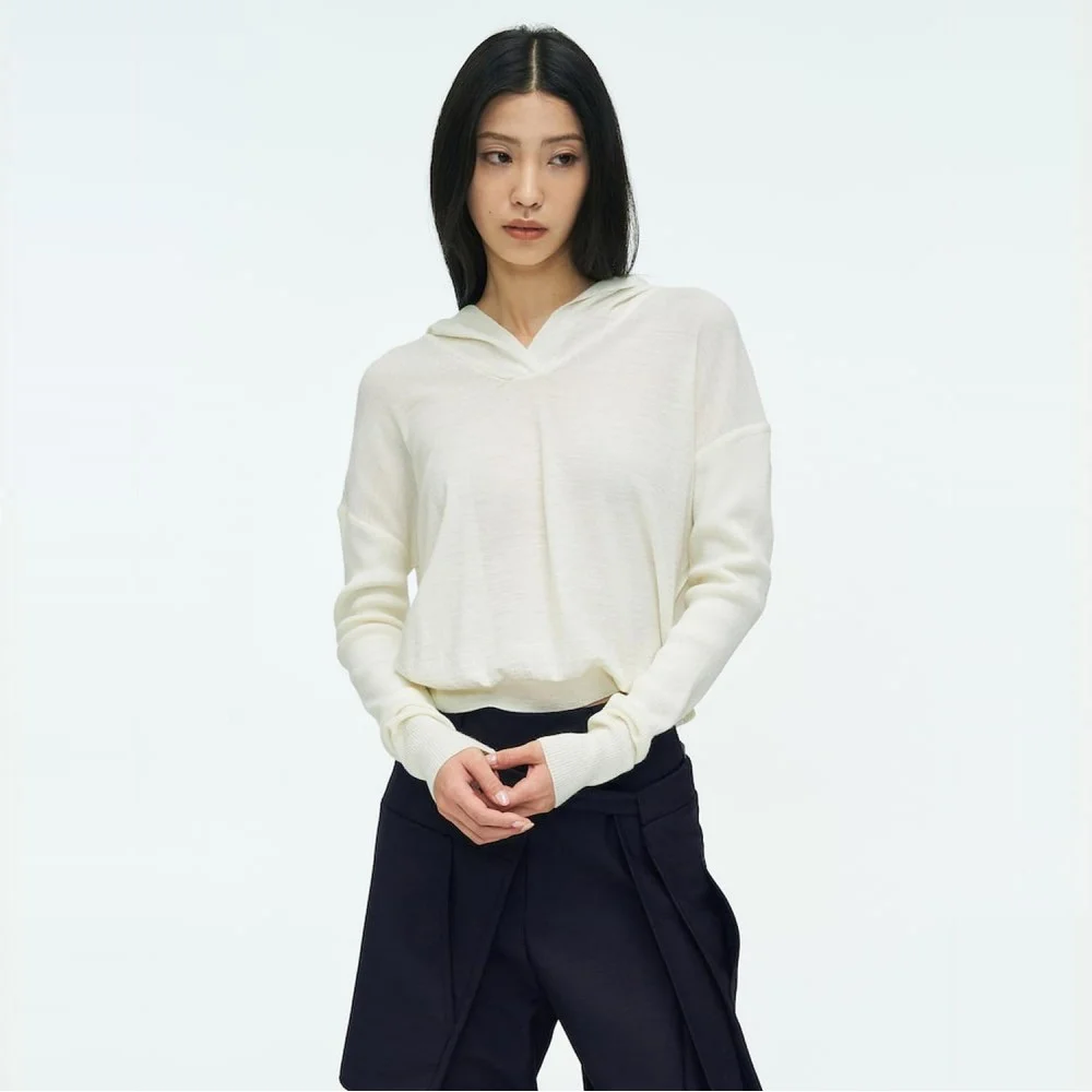 Hoodie Pullover Ivory (AG6251A030)
