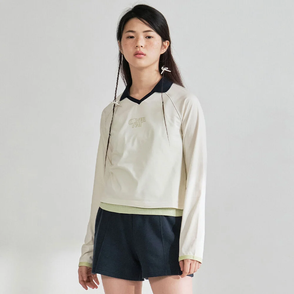 女裝 運動 長袖 Ivory