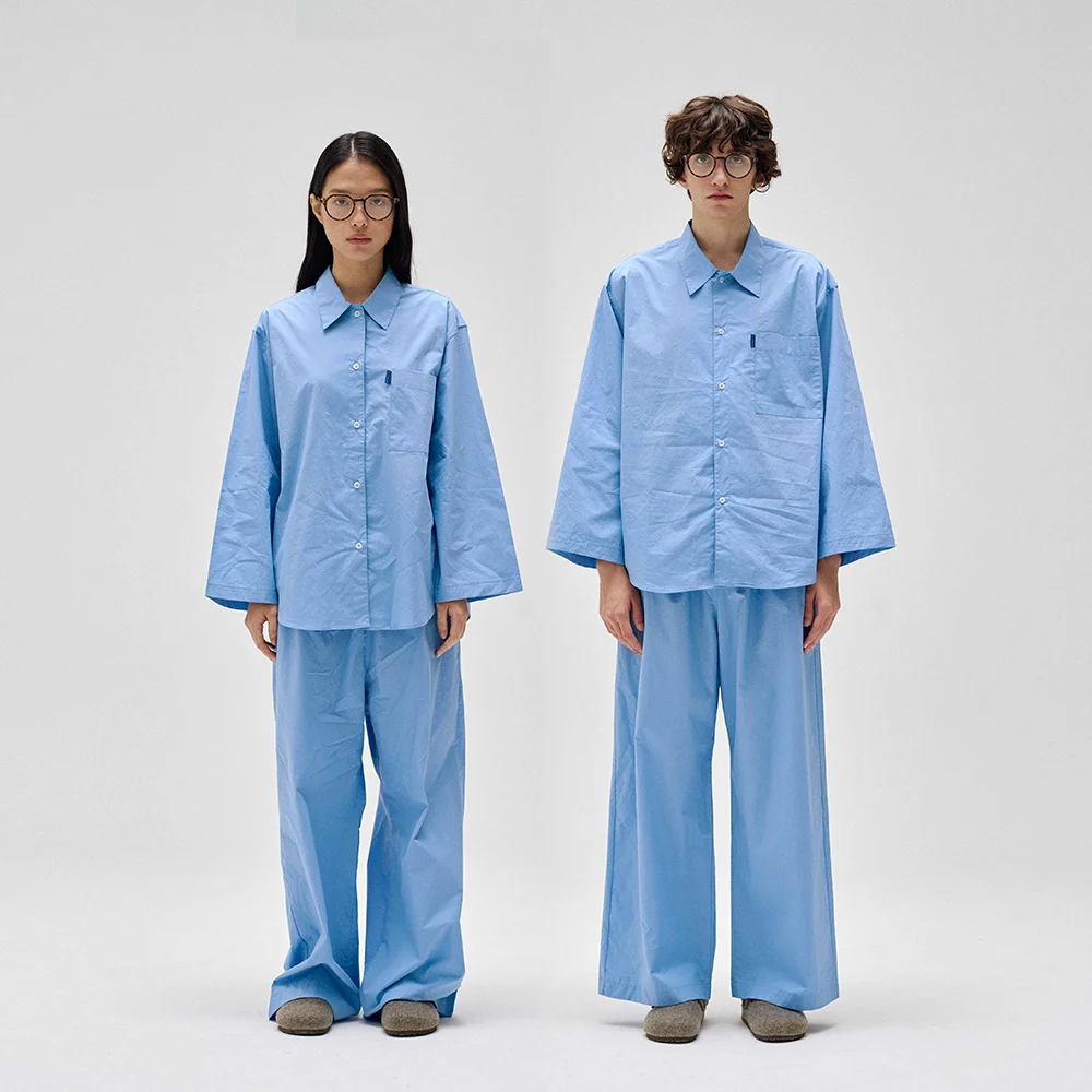 經典 家居服 睡衣 套裝_矢車菊藍 2SIZES (含禮品包裝)