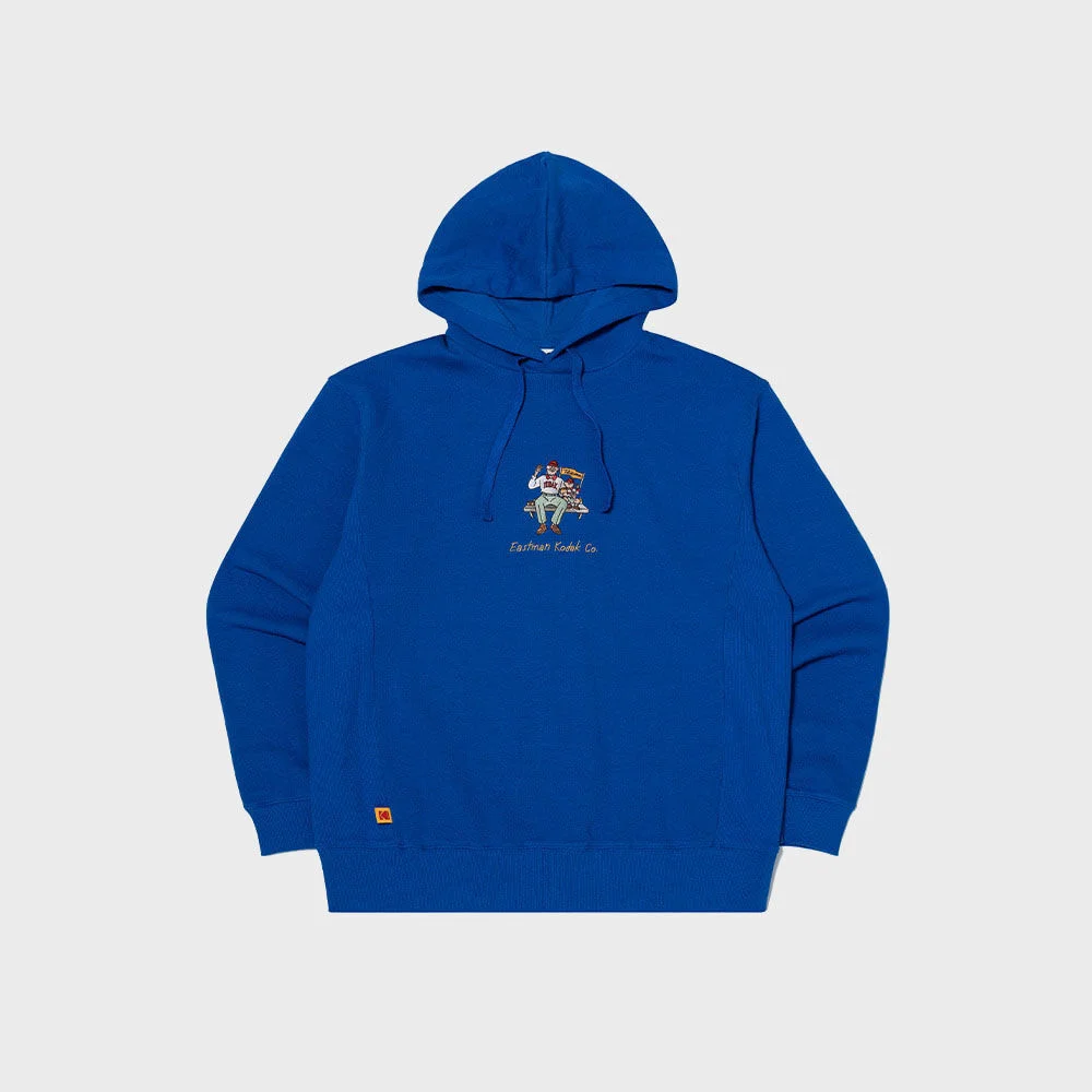 Kodak Peoples 圖案 連帽衫 BLUE