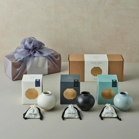 Taylor Scents x 廣州窯 月亮罐 迷你 香薰包 3款 套裝